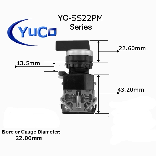 PBC-SS22PMA-3L SELECTOR SWITCH