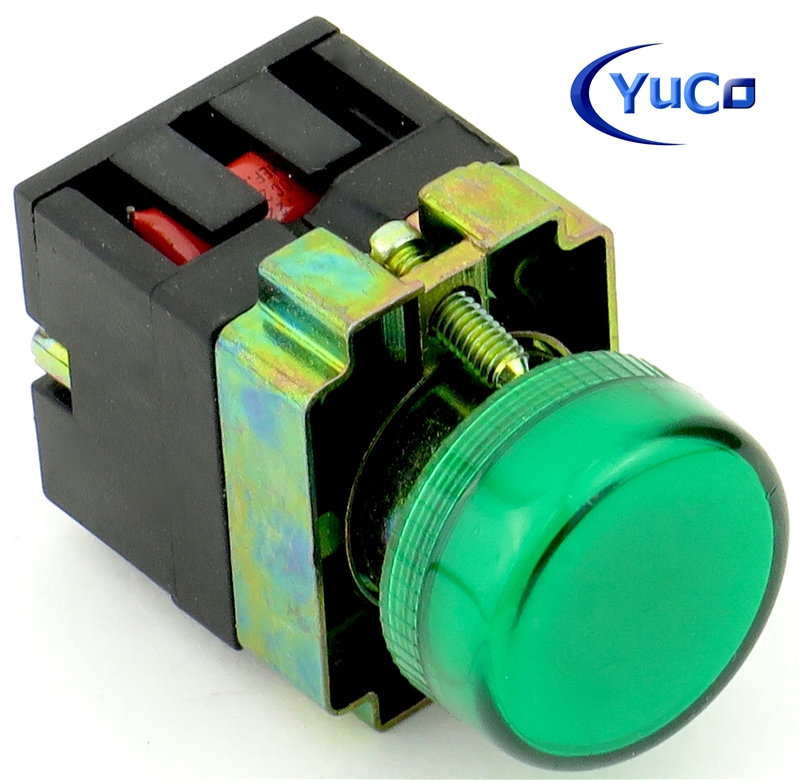 PBC-XB2BV63-24V  FITS TELEMECANIQUE XB2BV63 PILOT LIGHT GREEN 24V AC/DC