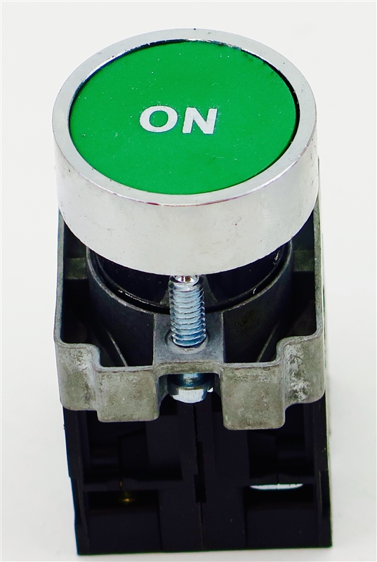 PBC-XB4BA31-ON DIRECT REPLACEMENT FITS TELEMECANIQUE 22MM GREEN ON   FLUSH PUSH BUTTON WITH 1NO/1NC CONTACT BLOCK (YOU CAN ADD OR CHANGE THE CONTACT BLOCKS TO 2NC OR 2 NO)