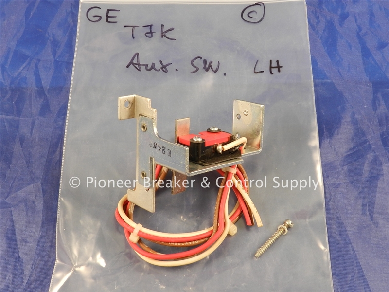 TJKASA2AB1L (R) GE GENERAL ELECTRIC J FRAME AUXILIARY SWITCH 240 V AC VOLTAGE; 250 V DC VOLTAGE; CONTACT CONFIGURATION 1A/1B; LEFT POLE MOUNTING; USED ON TJC,TJD,TJ,TJK,THJK  MOLDED CASE CIRCUIT BREAKERS