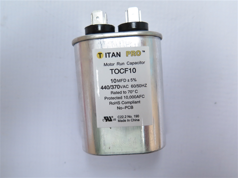 TOCF10 TITAN PRO RUN CAPACITOR