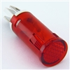 PACK OF 10 YuCo YC-12TPL-5R-24-10 RED LED 12MM 24 AC/DC