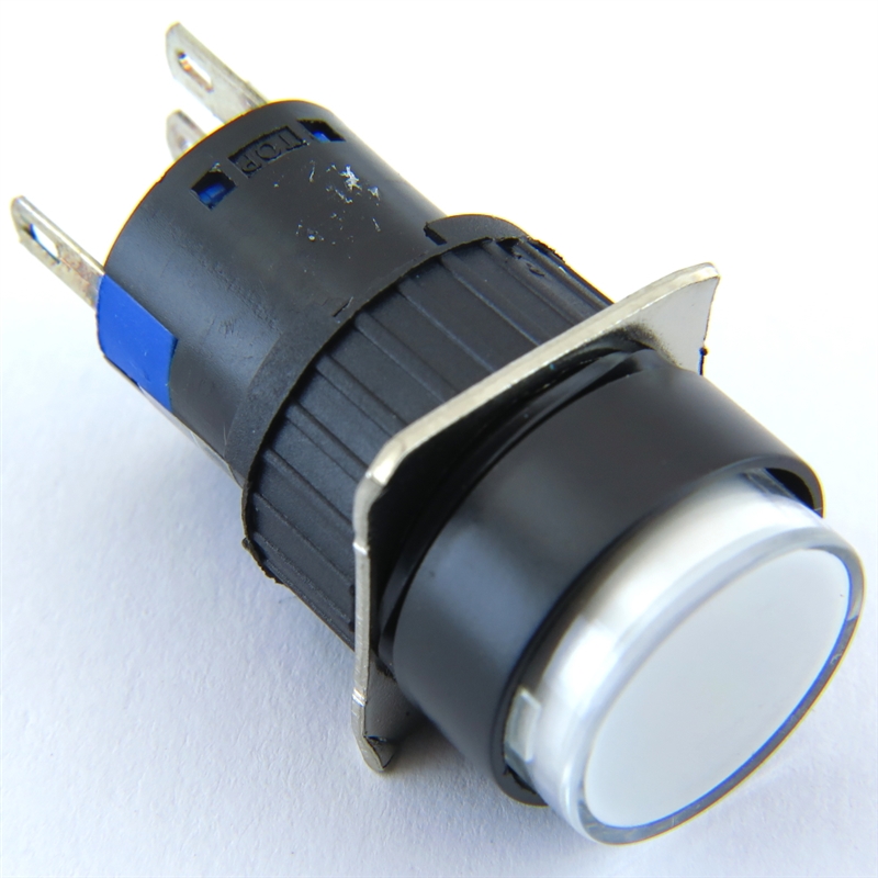 YC-16IMOM-YW-1 24V ILLUMINATED PUSH BUTTON