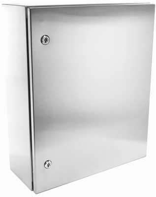 YuCo  YC-24x16x8-SS-UL-FE Fully Enclosed Stainless Steel Enclosure