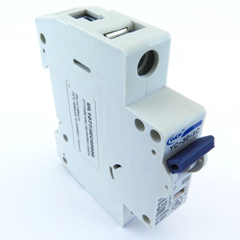 YC-32-1C YuCo CIRCUIT BREAKER 1P 32A 120/277V C CURVE