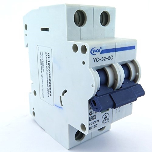 YC-32-2C YuCo CIRCUIT BREAKER 2P 32A 277/480V C CURVE