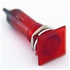 PACK OF 10 YuCo YC-9TRL-6R-24-10 RED LED 9MM 24V AC/DC