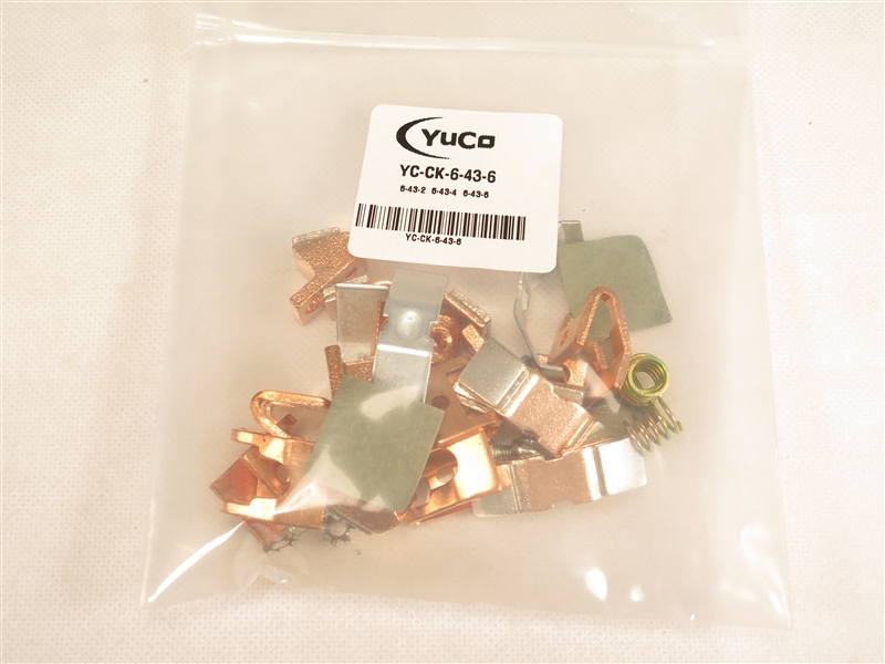 YC-CK-6-43-6 YuCo REPLACEMENT CONTACT KITS FITS 6-43-4 ,6-43-2 ,6-43-6