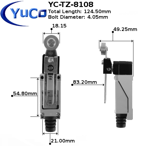 YC-TZ-8108 YuCo LIMIT SWITCH