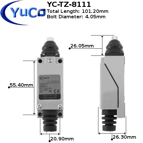 YC-TZ-8111 YuCo LIMIT SWITCH