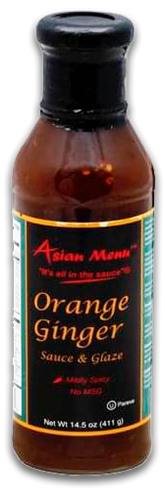 ASIAN MENU ORANGE GINGER