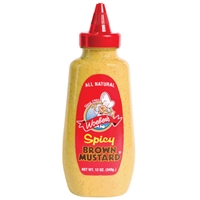 WOBERS SPICY BROWN MUSTARD