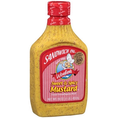 WOEBER'S SWEET&SPICY MUSTARD