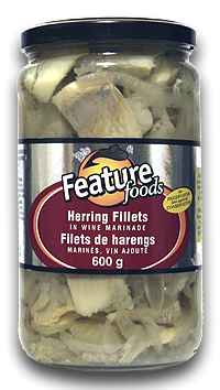 Feature Foods Herring Fillets in Wine Marinade 600g