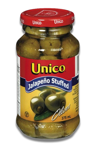 UNICO JALAPENO OLIVES