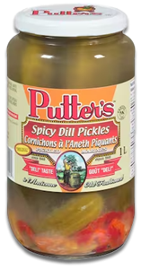 PUTTERS SPICY DILL PICKLES