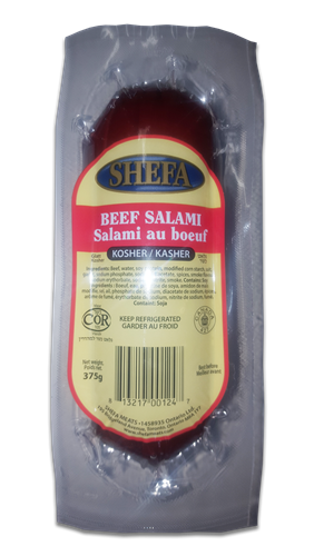 Shefa Beef Salami 375g Chubb