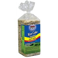 PASKESZ RICE CAKE SQUARES SALT FREE