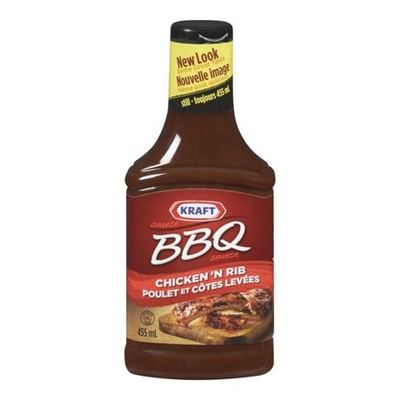 KRAFT CHICKEN AND RIB BBQ SAUCE