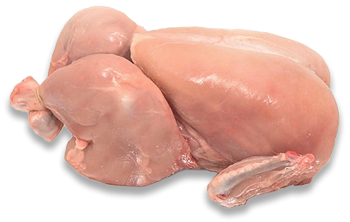 Skinned Kosher Chicken