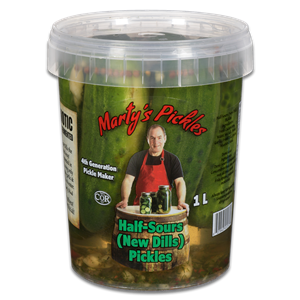 Marty's Half-Sours Dill Pickles
