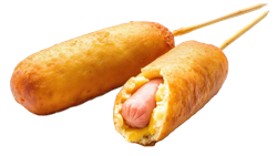 TK Pre-Cooked All Beef Corn Dogs