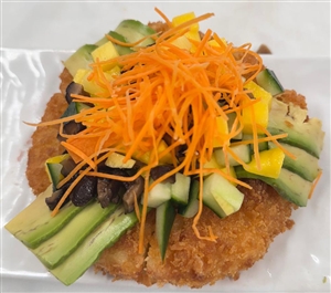 TK Sushi Veggie Pizza