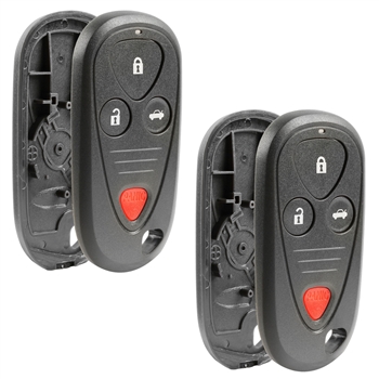 2 New Just the Case Shell Keyless Entry Remote Key Fob for Acura CL RL TL TSX (OUCG8D-387H-A)