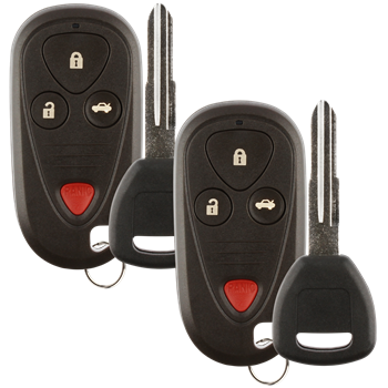 2 New Keyless Entry Remote Fob for E4EG8D-444H-A + T5 Key fits Acura CL RL TL