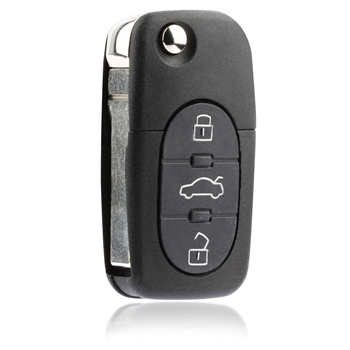 New Flip Keyless Entry Remote Key Fob for Audi (MYT8Z0837231, 4D0837231E)