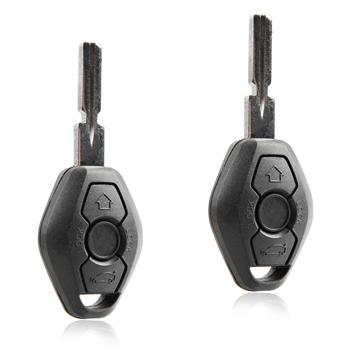 2 New Keyless Entry Remote Key Fob Notch Style for BMW LX8 FZV