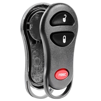 New Just the Case Shell Keyless Entry Remote Key Fob for Chrysler Dodge Jeep Plymouth (GQ43VT17T, GQ43VT9T)