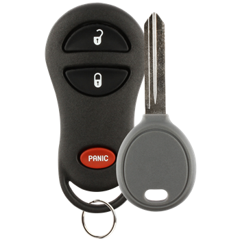 New Keyless Entry Remote Fob for Chrysler Dodge Plymouth (04686481 + 64 Key)