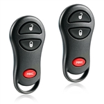 2 New Keyless Entry Remote Key Fob for 1999-2001 Dodge Dakota Durango Ram (56045497)