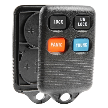 Remote Key Fob Shell Case Replacement for 1993-2000 Ford Lincoln Mercury (GQ43VT4T)