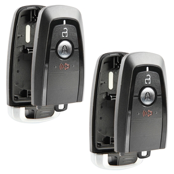 2x Remote Key Fob Shell Prox 3btn Case For Ford (M3N-A2C93142300)