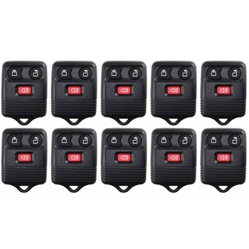 Lot of 10 New Keyless Entry Remote Key Fob for Ford Lincoln Mercury Mazda