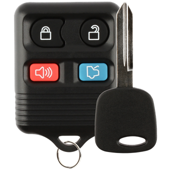 New Keyless Entry Remote Fob for Ford Lincoln Mercury Mazda CWTWB1U345 + 4C Key