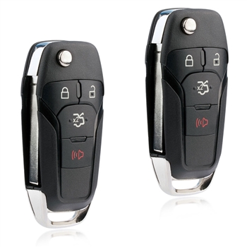 2 New Keyless Entry Remote Key Fob for 2013-2016 Ford Fusion (N5F-A08TAA)