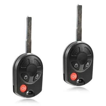 2 New Keyless Entry Remote High Security Key Fob for Ford Escape Fiesta Transit Connect (OUCD6000022, 164-R8007) 3BTN