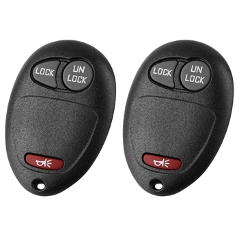 2x Keyless Entry Remote For 2004 2005 2006 2007 2008 2009 2010 2011 2012 Chevrolet Colorado (L2C0007T)