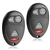 2 New Keyless Entry Remote Key Fob for Century Regal Rendezvous Intrigue Aztek Grand Prix (L2C0007T) 4BTN