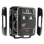 Remote Key Fob Shell Case Replacement for 2019-2021 Chevrolet Silverado GMC Sierra (M3N-32337200, 84209236)