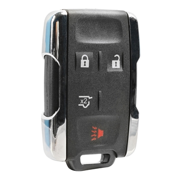 Key Fob Remote 4-Button Replacement for 2014-2019 Chevrolet Colorado Silverado Suburban Tahoe GMC Canyon Sierra Yukon (M3N32337100, 13577771, 13580081)