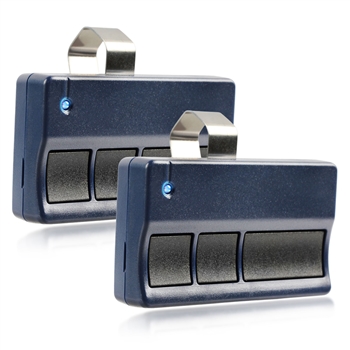 2 for Liftmaster 373LM Garage Door Remote Opener 315mhz (Blue)