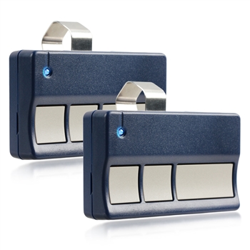 2 for Liftmaster 973LM Garage Door Remote Opener 390mhz (Blue)