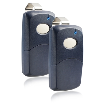 2x Garage Door Remote Opener for Linear Multi-Code 3089 308911 MCS308911 (Blue Shell Design)