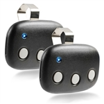 2 for Linear Megacode MCT-3 DNT00089 Garage Door Remote Opener (3-Button)
