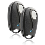 2 for Linear Megacode ACT-31B Mini Key Chain Garage Door Remote Control Fob (LD033 LD050 LS050)