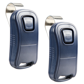 2x Garage Door Remote Opener for Genie Intellicode G1T-BX GIT-1 GIT-2 GIT-3 (Blue Shell Design)